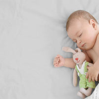 Cot Bed Jersey Fitted Sheets 100% Cotton 140x70cm - Pack Of 2