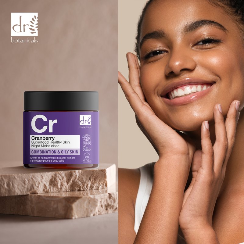 Cranberry Superfood Healthy Skin Night Moisturiser 60ml