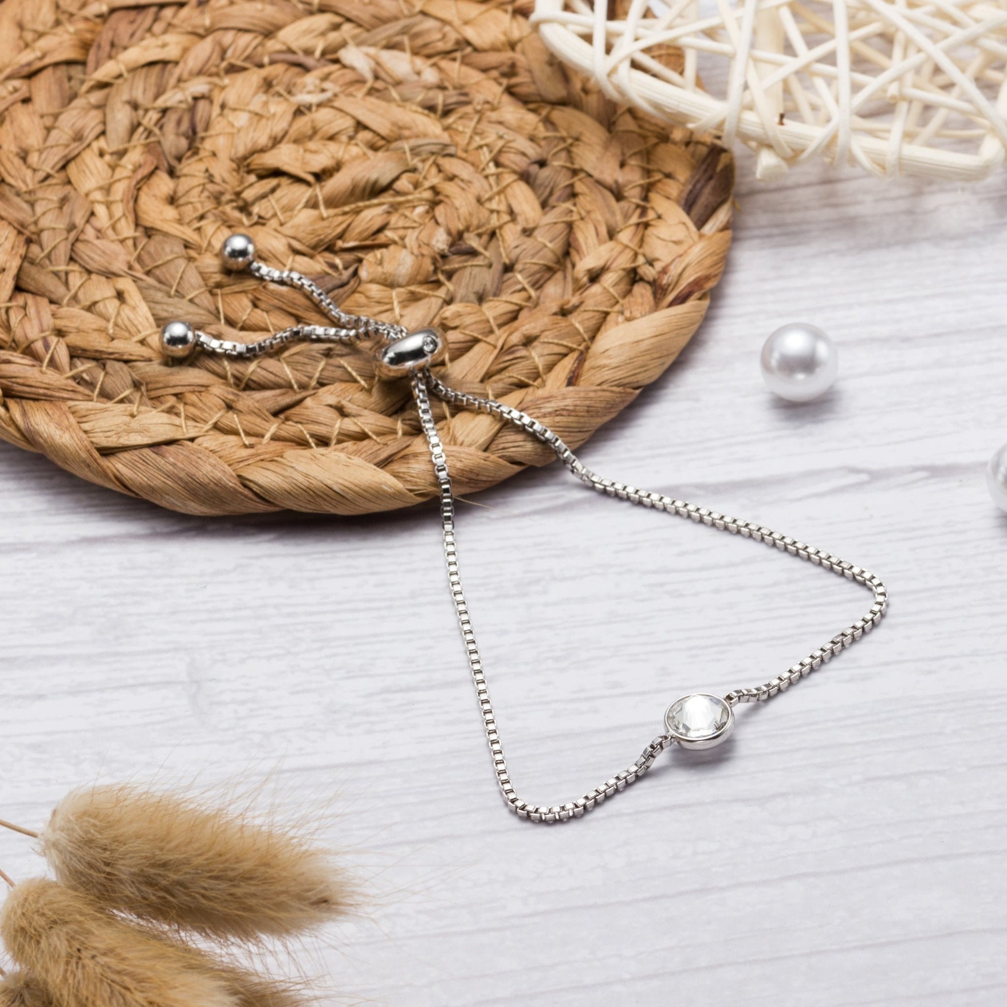 Crystal Bracelet Created with Zircondia® Crystals