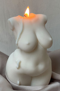 Large Curvy Body Candle