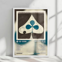 Grizzly Bear "Shields" Album Cover Poster - with Complete Tracklist