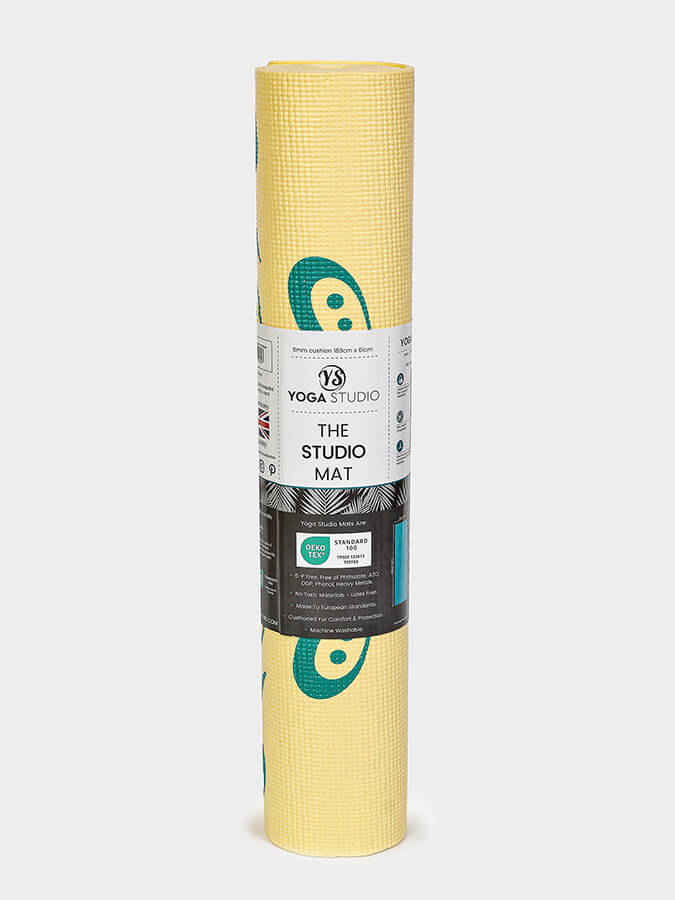 Yoga Studio Designed Sticky Yoga Mat 6mm