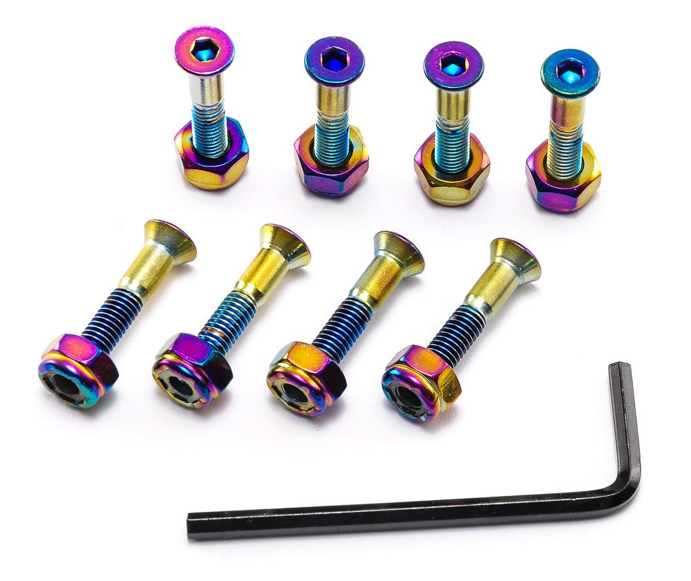 Venom Premium Hardware 1" - Anodised - Neochrome