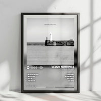 Cloud Nothings "Attack on Memory" Album Cover Poster - with Complete Tracklist
