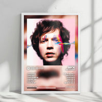 Beck "Sea Change" Album Cover Poster - with Complete Tracklist