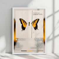 Paramore "Brand New Eyes" Album Cover Poster - with Complete Tracklist
