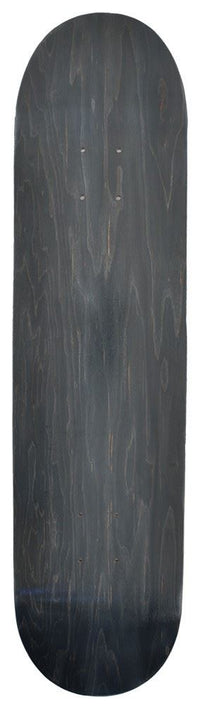 Venom Blank Skateboard Deck - Black - 7.75" to 8.25"