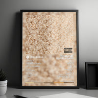 Doja Cat "Scarlet 2 CLAUDE" Album Cover Poster - with Complete Tracklist