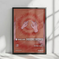 Godspeed You! Black Emperor "Lift Your Skinny Fists Like Antennas To Heaven" Album Cover Poster - with Complete Tracklist