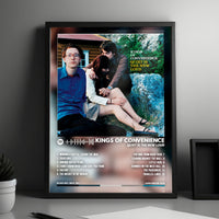 Kings of Convenience "Quiet Is the New Loud" Album Cover Poster - with Complete Tracklist