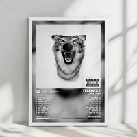 AZ "A.W.O.L." Album Cover Poster - with Complete Tracklist