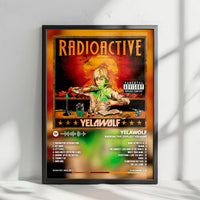 Yelawolf "Radioactive" Album Cover Poster - with Complete Tracklist