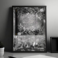 Coldplay "Everyday Life" Album Cover Poster - with Complete Tracklist