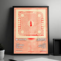 Slowdive "Everything Is Alive" Album Cover Poster - with Complete Tracklist