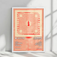 Slowdive "Everything Is Alive" Album Cover Poster - with Complete Tracklist