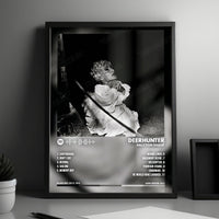 Deerhunter "Halcyon Digest" Album Cover Poster - with Complete Tracklist