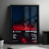 Phoebe Bridgers "Punisher  " Album Cover Poster - with Complete Tracklist