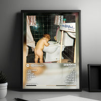 Sebadoh "Bakesale" Album Cover Poster - with Complete Tracklist
