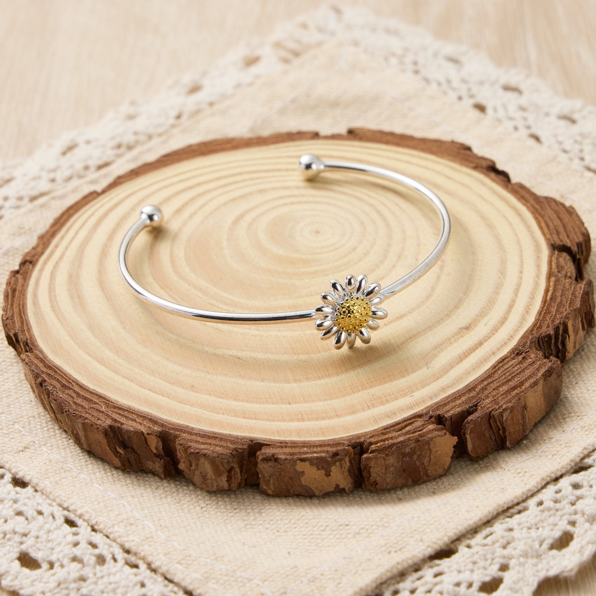 Daisy Cuff Bangle