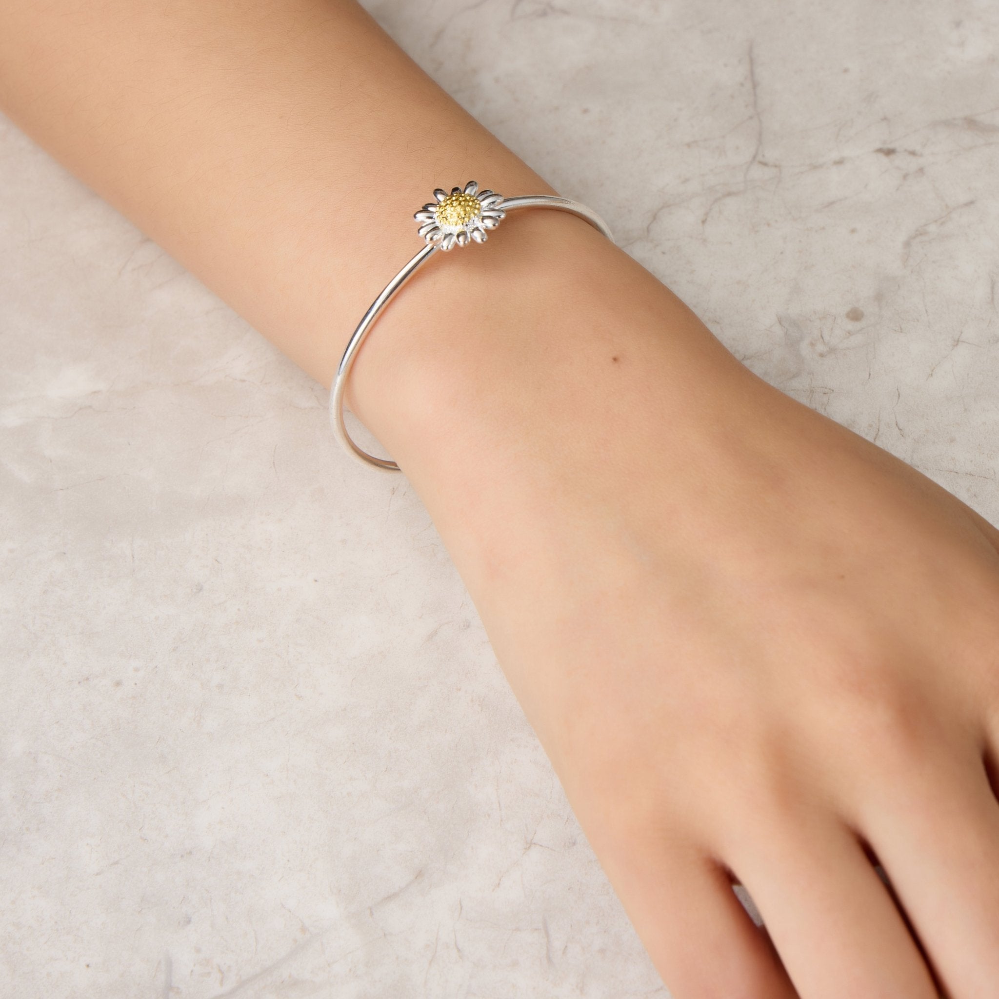 Daisy Cuff Bangle