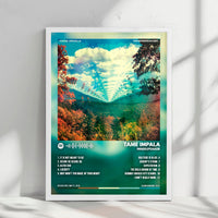 Tame Impala "InnerSpeaker" Album Cover Poster - with Complete Tracklist