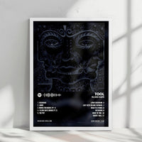 Tool "10,000 Days" Album Cover Poster - with Complete Tracklist