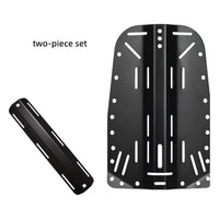 DC Marine Black Aluminium DIR Backplate