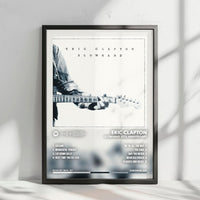 Eric Clapton "Slowhand  " Album Cover Poster - with Complete Tracklist