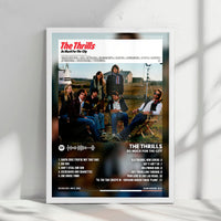The Thrills "So Much for the City" Album Cover Poster - with Complete Tracklist