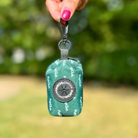 Poo Bag Holder - Forest Green