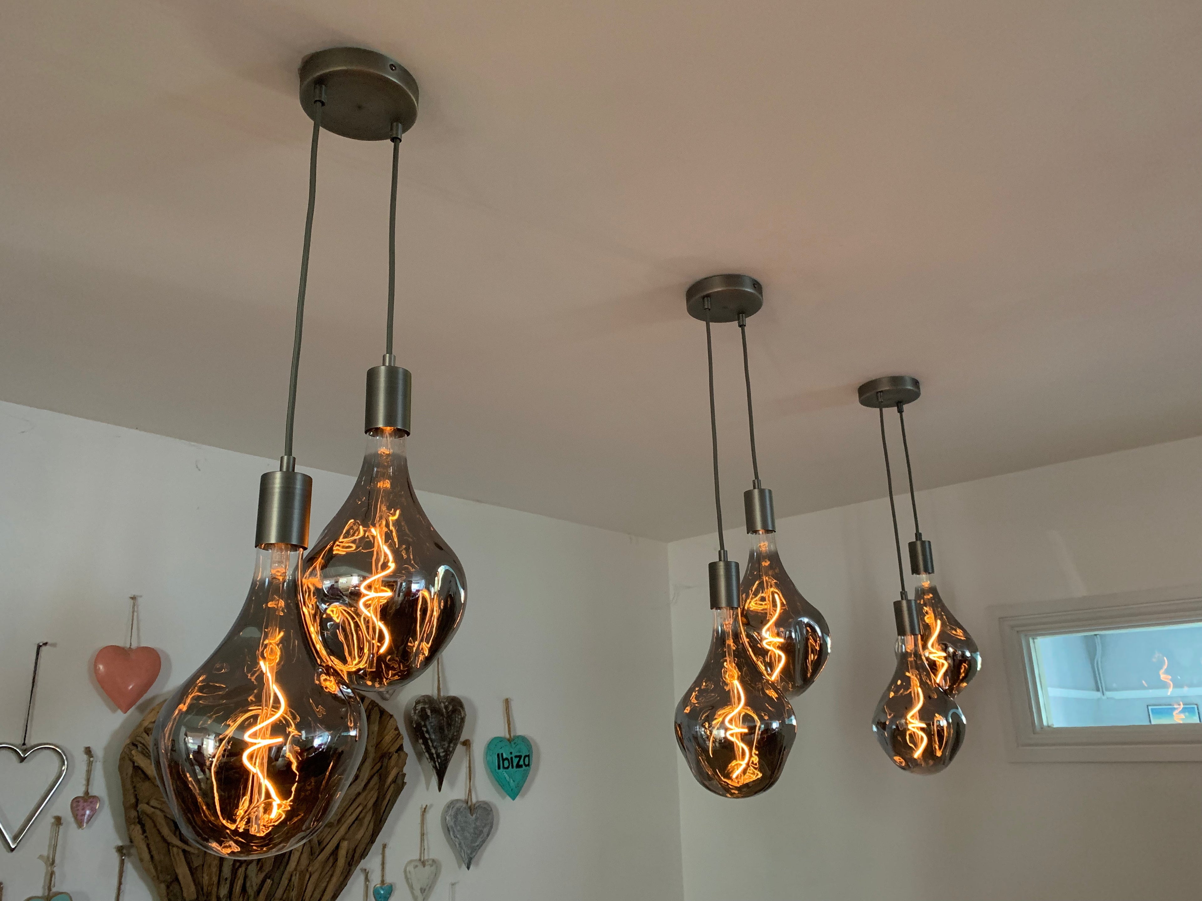 Double Cluster Pendant Light
