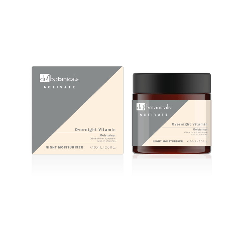 Dr Botanicals Charcoal Mattifying Mask & Overnight Vitamin Moisturiser