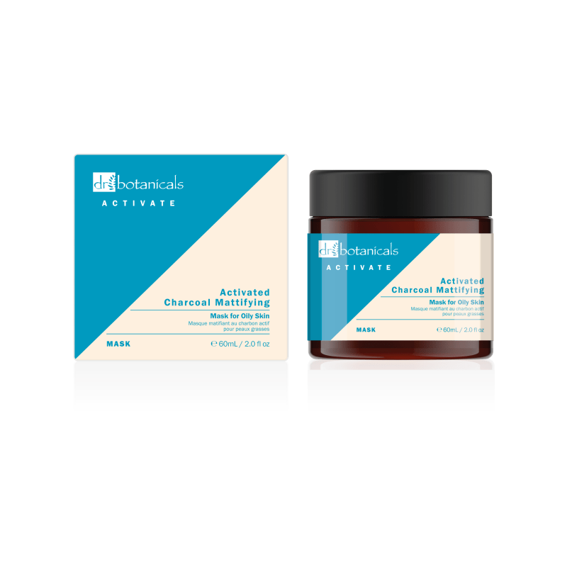 Dr Botanicals Charcoal Mattifying Mask & Overnight Vitamin Moisturiser