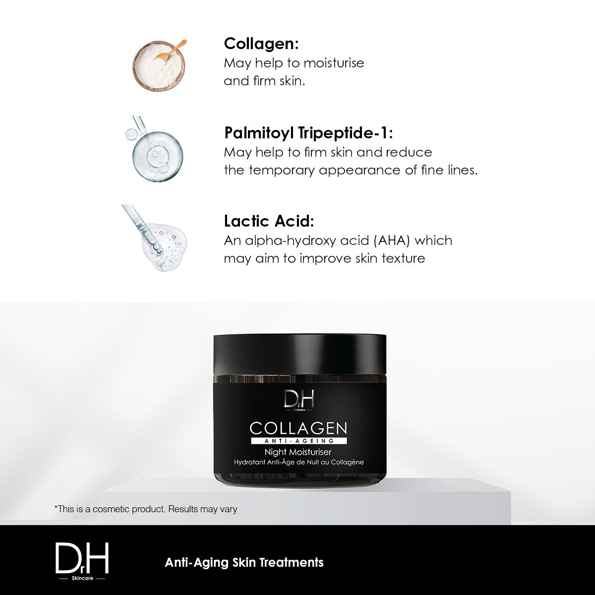 Dr H Hyaluronic Acid Facial Serum + Day Moisturiser