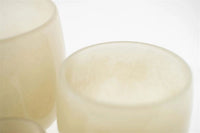 GLASS POT - BEIGE Colour by DutZ