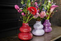 VASE SKRZYSZOW S- H16 D14 cm - FLAMINGO