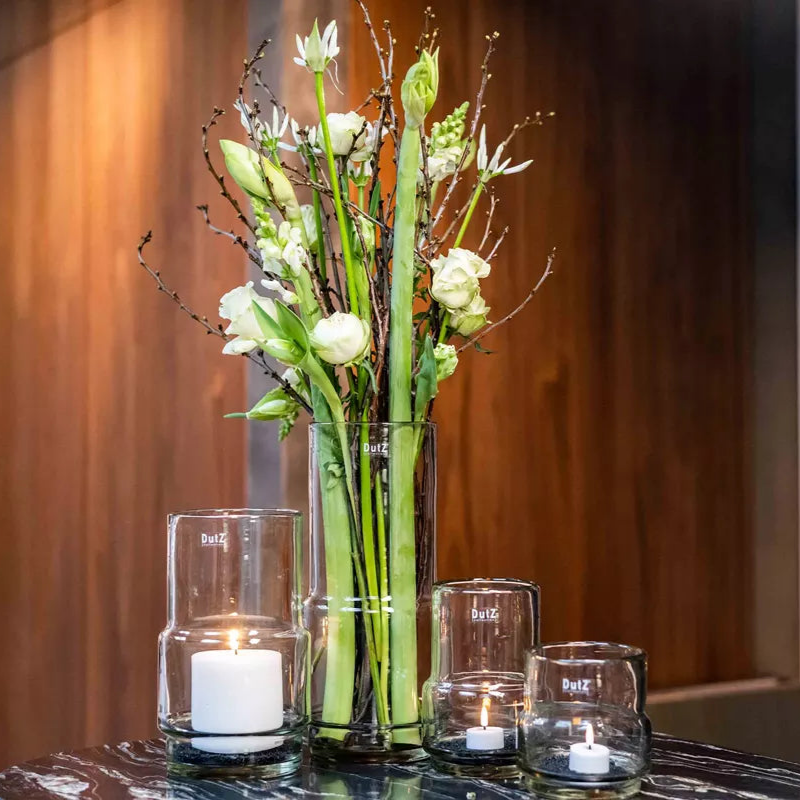 Vase FENN - Clear Glass
