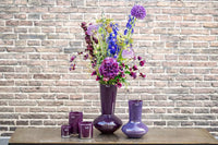 Vase Glass LOFLO - PLUM
