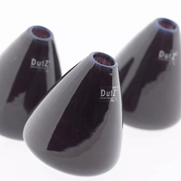 TUMBLING VASE - H12 D10 cm - PLUM