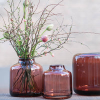 VASE TISZA - BURGUNDY Colour by DutZ