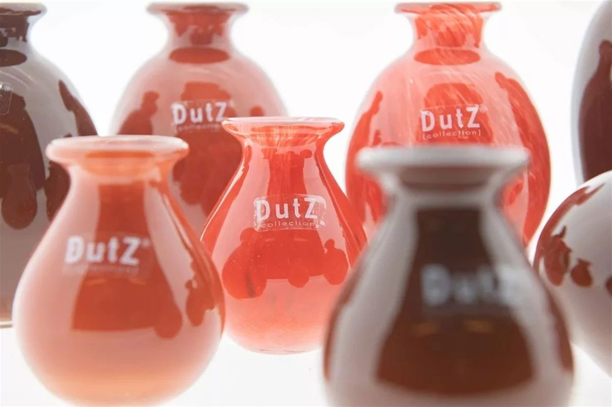 NADIEL RED TINTS BUDVASE SET