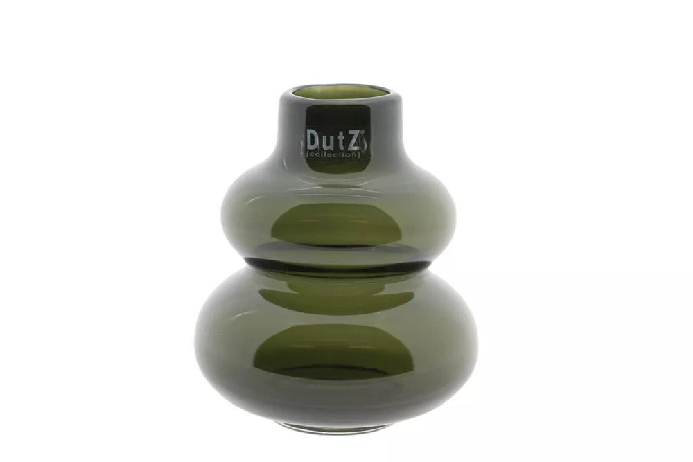 VASE SKRZYSZOW S- H16 D14 cm - SMOKE