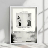 Julia Holter "Have You in My Wilderness" Album Cover Poster - with Complete Tracklist