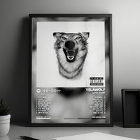 AZ "A.W.O.L." Album Cover Poster - with Complete Tracklist