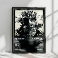Royce da 5'9" "Layers" Album Cover Poster - with Complete Tracklist