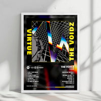 The Voidz "Virtue" Album Cover Poster - with Complete Tracklist