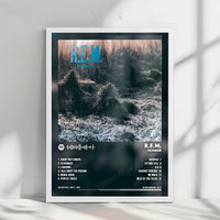 R.E.M. "Murmur" Album Cover Poster - with Complete Tracklist