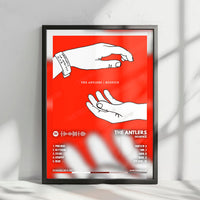 The Antlers "Hospice" Album Cover Poster - with Complete Tracklist