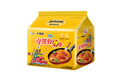 BAIXIANG Stir Fried Noodle Crawfish 5x113g