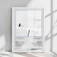 Thursday "Full Collapse" Album Cover Poster - with Complete Tracklist